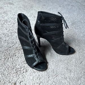 Joie Black Heeled Boots Sleek and Stylish